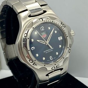 TAG Heuer KIRIUM Navy Blue WL1113 Men’s READ!
